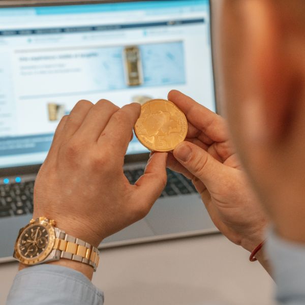 Rachat de pièces d'or numismatiques